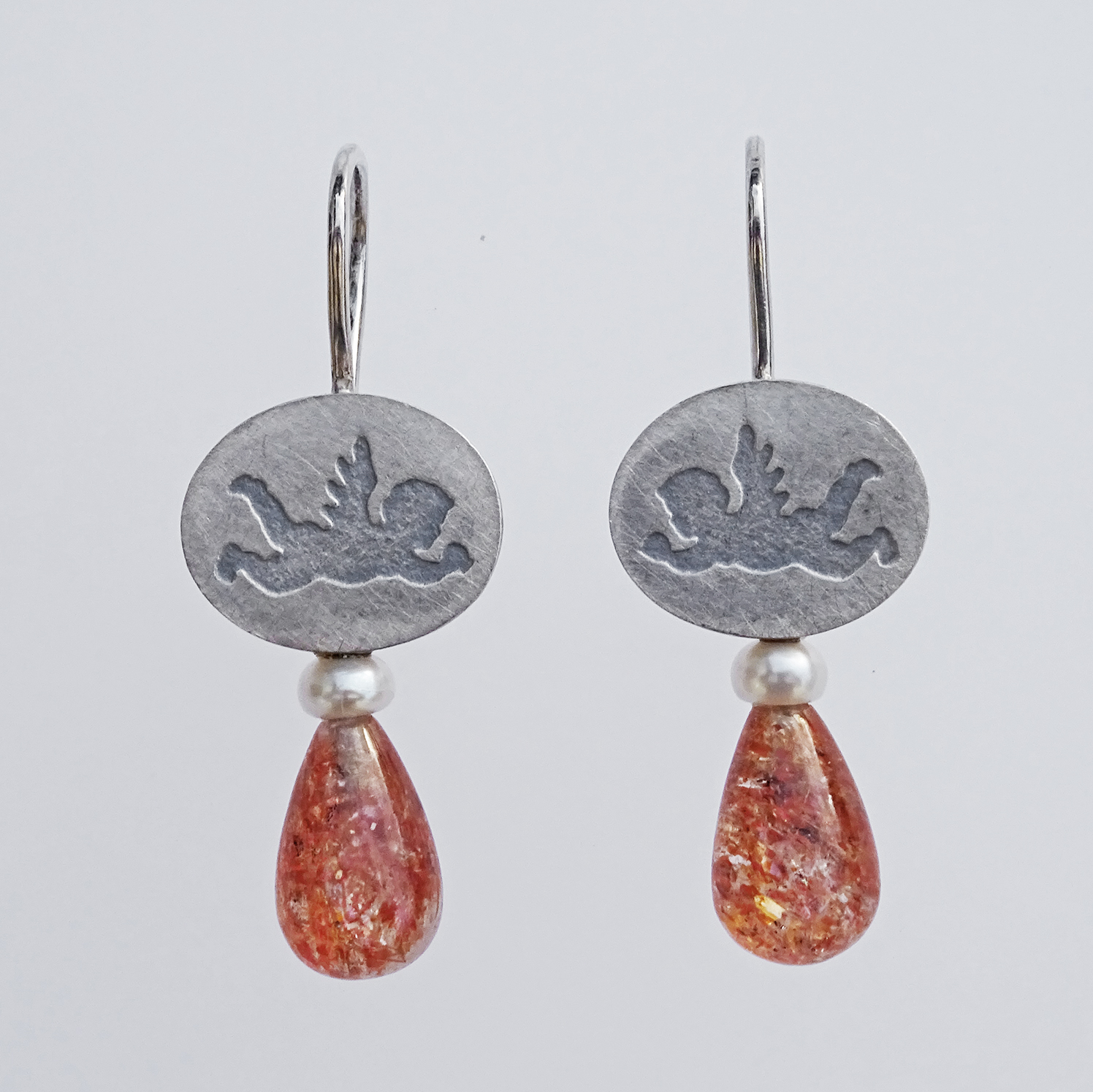 Ohrschmuck AG 925, Sonnenstein